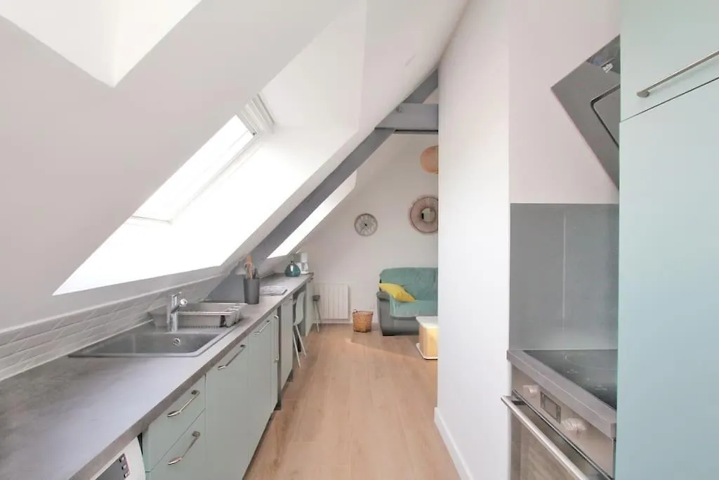公寓 Les Appartements Isabelle 6 - Centre Ville 洛里昂